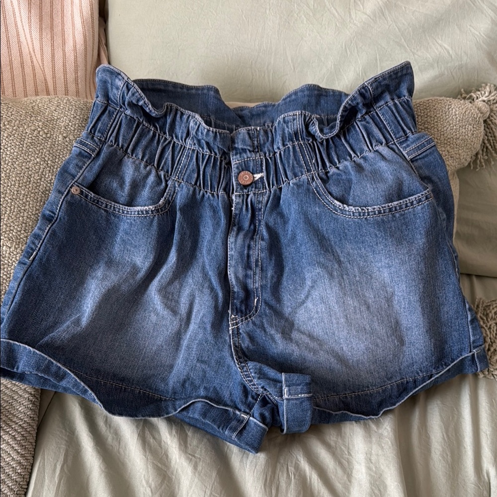 Denim Blue Women's Shorts